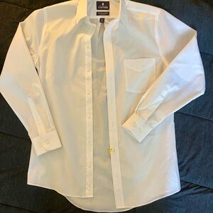 New Stanford men’s 14 1/2 32-33 Performance Super Shirt 55% cotton 45% polyester